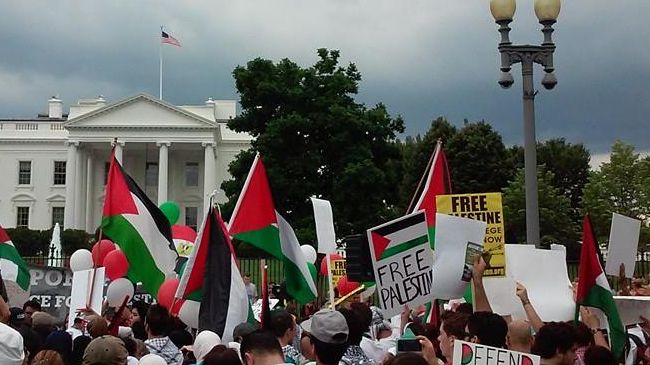 Anti-Israel Protests at the White House
